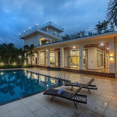 Saffronstays Odyssey, Karjat - 10 Acres Pet-Friendly Estate With Swimming Pool Chinchavli Exteriér fotografie