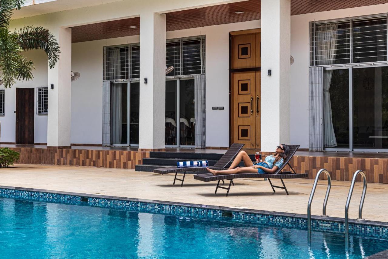 Saffronstays Odyssey, Karjat - 10 Acres Pet-Friendly Estate With Swimming Pool Chinchavli Exteriér fotografie