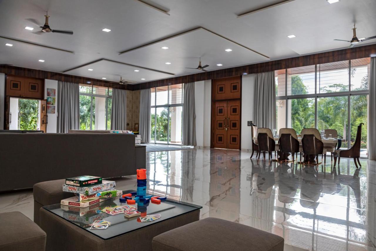 Saffronstays Odyssey, Karjat - 10 Acres Pet-Friendly Estate With Swimming Pool Chinchavli Exteriér fotografie