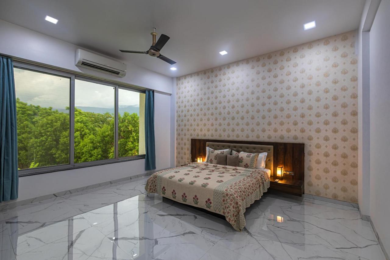 Saffronstays Odyssey, Karjat - 10 Acres Pet-Friendly Estate With Swimming Pool Chinchavli Exteriér fotografie