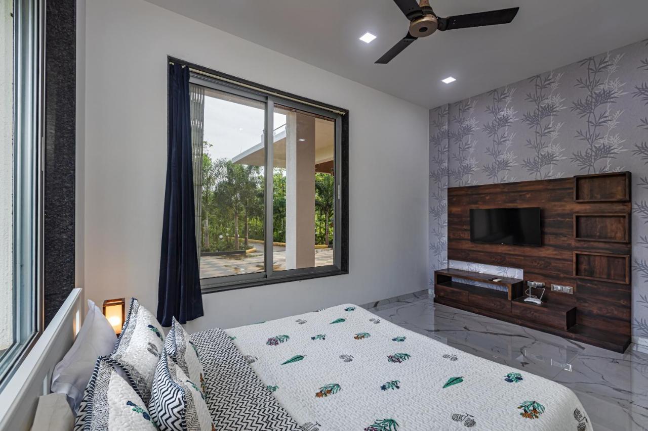 Saffronstays Odyssey, Karjat - 10 Acres Pet-Friendly Estate With Swimming Pool Chinchavli Exteriér fotografie