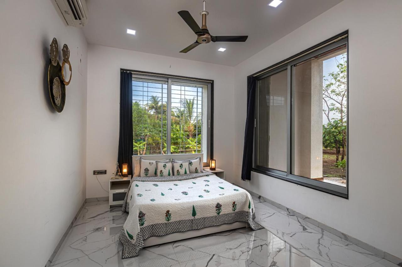 Saffronstays Odyssey, Karjat - 10 Acres Pet-Friendly Estate With Swimming Pool Chinchavli Exteriér fotografie